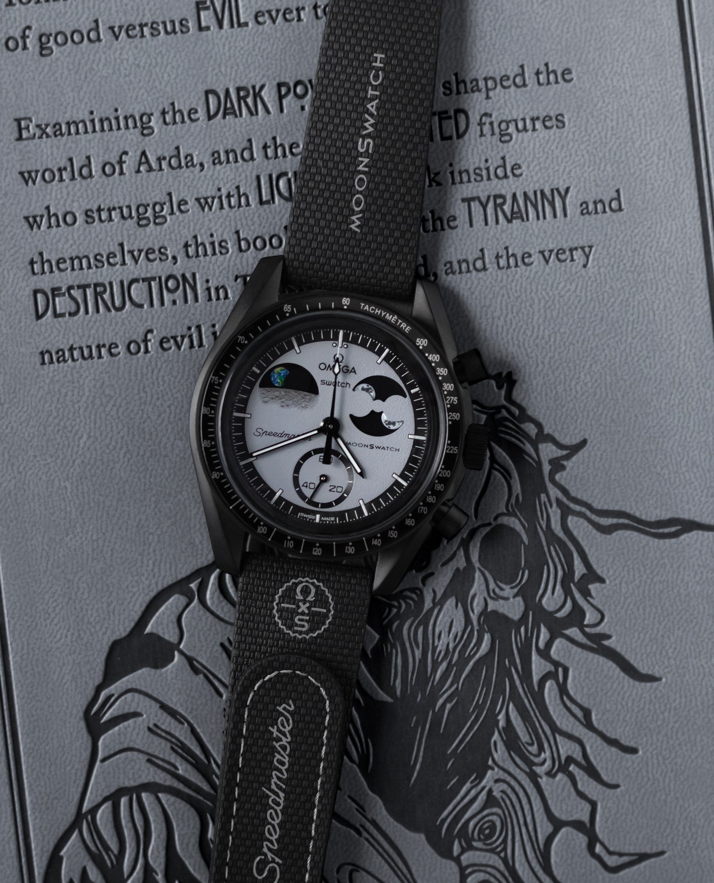 Omega X Swatch - Earthphase - Matte Black Steel